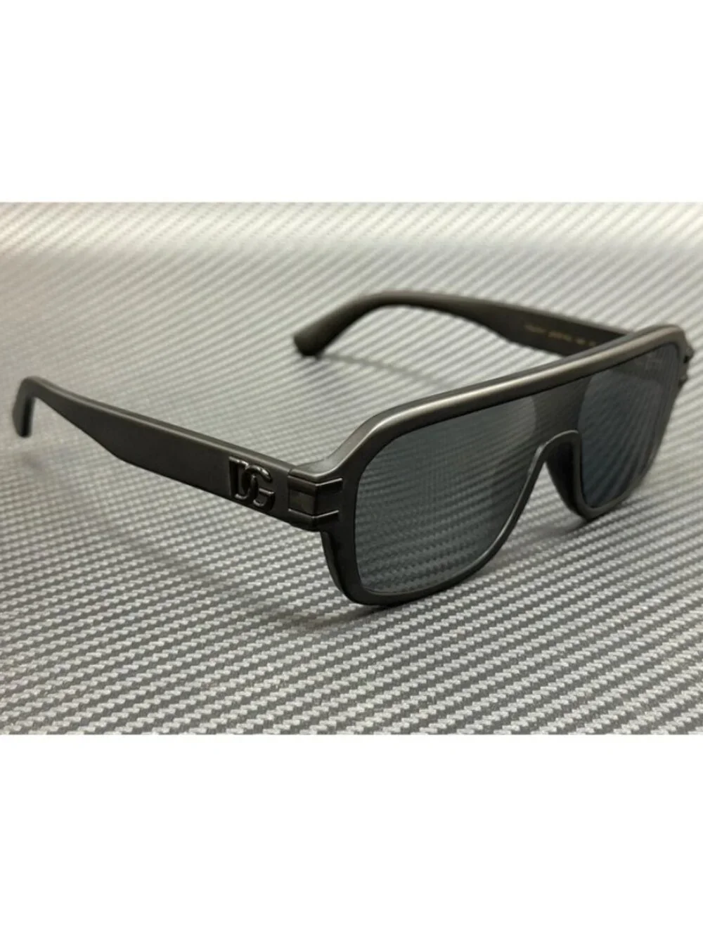New Dolce & Gabbana Men Matte Black Sunglasses 65-21-145